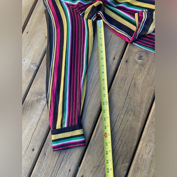 I.N.C. International concepts women’s Plus-Size 2x Striped Button-Up Top - Picture 5 of 14